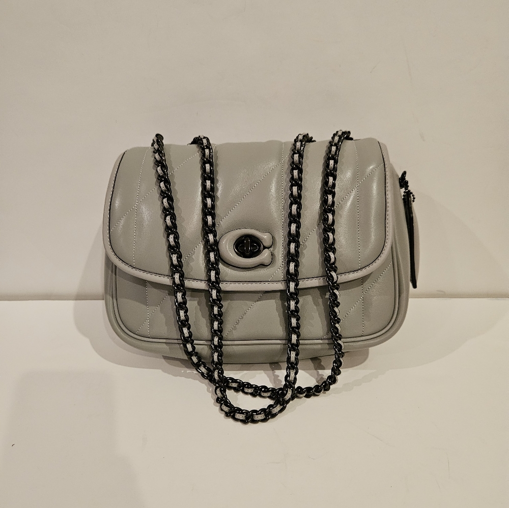 Coach Pillow Madison Shoulder Bag With Quilting